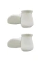 Bistyle 2li Sneakers Kaymaz Basic Penye Çorap Bs20103 Ekru Ekru