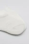 Bistyle 2li Sneakers Kaymaz Basic Penye Çorap Bs20103 Ekru Ekru