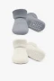 Bistyle 2li Havlu Soket Kaymaz Basic Boy 10508 Gri