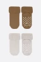 Bistyle 2li Havlu Soket Kaymaz Basic Boy 10508 Kahve