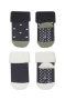 Bistyle 2li Havlu Soket Kaymaz Point Boy 10506 Antrasit