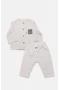 Bistyle 2li Takım Müslin Star Elephant 14143 Gri