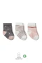 Bistyle 3lü Penye Kız Soket Çorap Bs10112 Gri