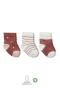 Bistyle 3lü Penye Kız Soket Çorap Bs10112 Pudra
