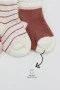 Bistyle 3lü Penye Kız Soket Çorap Bs10112 Pudra