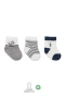 Bistyle 3lü Penye Soket Çorap Bs10109 Gri