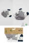 Bistyle 3lü Penye Soket Çorap Bs10109 Gri