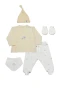 Bistyle 5li Hastane Çıkışı Little Koala 12108 Gri Bej
