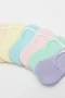 Bistyle 6lı Mix Babet Çorap 30101 Lila