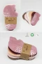 Bistyle 6lı Sneakers Kaymaz Penye Çorap Bs20102 Gül Kurusu