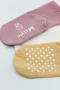 Bistyle Basic Kaymaz Penye Soket Çorap 3lü Bs10107 Pudra Ekru Somon