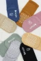Bistyle Basic Kaymaz Penye Soket Çorap 3lü Bs10107 Pudra Ekru Somon