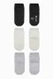 Bistyle Basic Kaymaz Penye Soket Çorap 3lü Bs10107 Siyah Ekru Gri