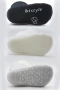 Bistyle Basic Kaymaz Penye Soket Çorap 3lü Bs10107 Siyah Ekru Gri