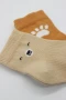 Bistyle Bear Penye Soket Çorap 2Li BS10116 Bej
