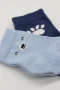 Bistyle Bear Penye Soket Çorap 2Li BS10116 Mavi