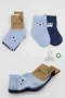 Bistyle Bear Penye Soket Çorap 2Li BS10116 Mavi