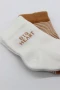 Bistyle Big Heart Penye Soket Çorap 2Li BS10117 Hardal