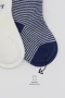 Bistyle Big Heart Penye Soket Çorap 2Li BS10117 Lacivert