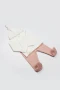 Bistyle Bloom White 3lü Zıbın Takım 13112 Ekru Gül Kurusu