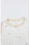 Bistyle Body Askılı Ocean And Starfish 17183 Ekru
