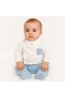 Bistyle Curly Lamb 3lü Zıbın Takımı 13107 Bej Ekru