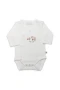 Bistyle Curly Lamb Uzun Kol Kravuze Body 17111 Bej Mavi Ekru