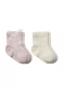 Bistyle Fiyonklu Penye Soket Çorap 2li 10149 Lila