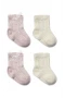Bistyle Fiyonklu Penye Soket Çorap 2li 10149 Lila