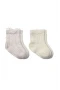 Bistyle Fiyonklu Penye Soket Çorap 2li 10149 Taş