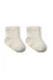 Bistyle Fiyonklu Penye Soket Çorap 2li 10150 Naturel