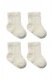 Bistyle Fiyonklu Penye Soket Çorap 2li 10150 Naturel