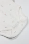 Bistyle Flying Bloom White Yarım Kol 2li Body 17118 Ekru Gül Kurusu