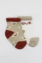 Bistyle Love Dog Penye Soket Çorap 2Li BS10118 Bej
