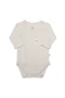 Bistyle Organic Modal Flying Balloons Kruvaze Uzun Kol Body Bs17121 Bej