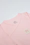 Bistyle Organic Modal Flying Balloons Kruvaze Uzun Kol Body Bs17121 Pembe