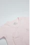 Bistyle Organik Natural Basic Style Kruvaze Uzun Kol Body Bs17102 Pembe