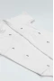 Bistyle Organik Natural Basic Style Kruvaze Yarım Kol Body Bs17101 Beyaz