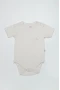 Bistyle Organik Natural Basic Style Yarım Kol Body Bs17103 Ekru