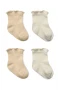 Bistyle Overlok Style Penye Soket Çorap 2li 10153 Bej
