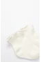 Bistyle Overlok Style Penye Soket Çorap 2li 10153 Ekru