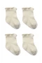 Bistyle Overlok Style Penye Soket Çorap 2li 10153 Naturel