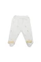 Bistyle Patikli Alt Welcome Baby Duck 16107 Sarı-ekru
