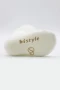 Bistyle Puanlı Kaymaz Penye Soket Çorap 3Lü BS10108 Bej