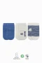 Bistyle Puanlı Kaymaz Penye Soket Çorap 3Lü BS10108 İndigo