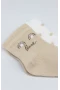 Bistyle So Bear Penye Soket Çorap 2li 10142 Ekru Kahve