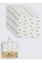 Bistyle Tortoise 20x20 10lu Penye Mendil 90163 Ekru