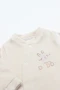 Bistyle Tulum Kadife I Love Daddy 15125 Açık Bej