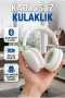 Bluetooth 5.0 EDR Kablosuz Kulaklık 400 mAh Bataryalı Katlanabilir Tasarım