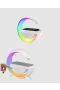 RGB Gece Lambalı Bluetooth 5.0 Hoparlör | Kablosuz Şarj ve FM Radyo